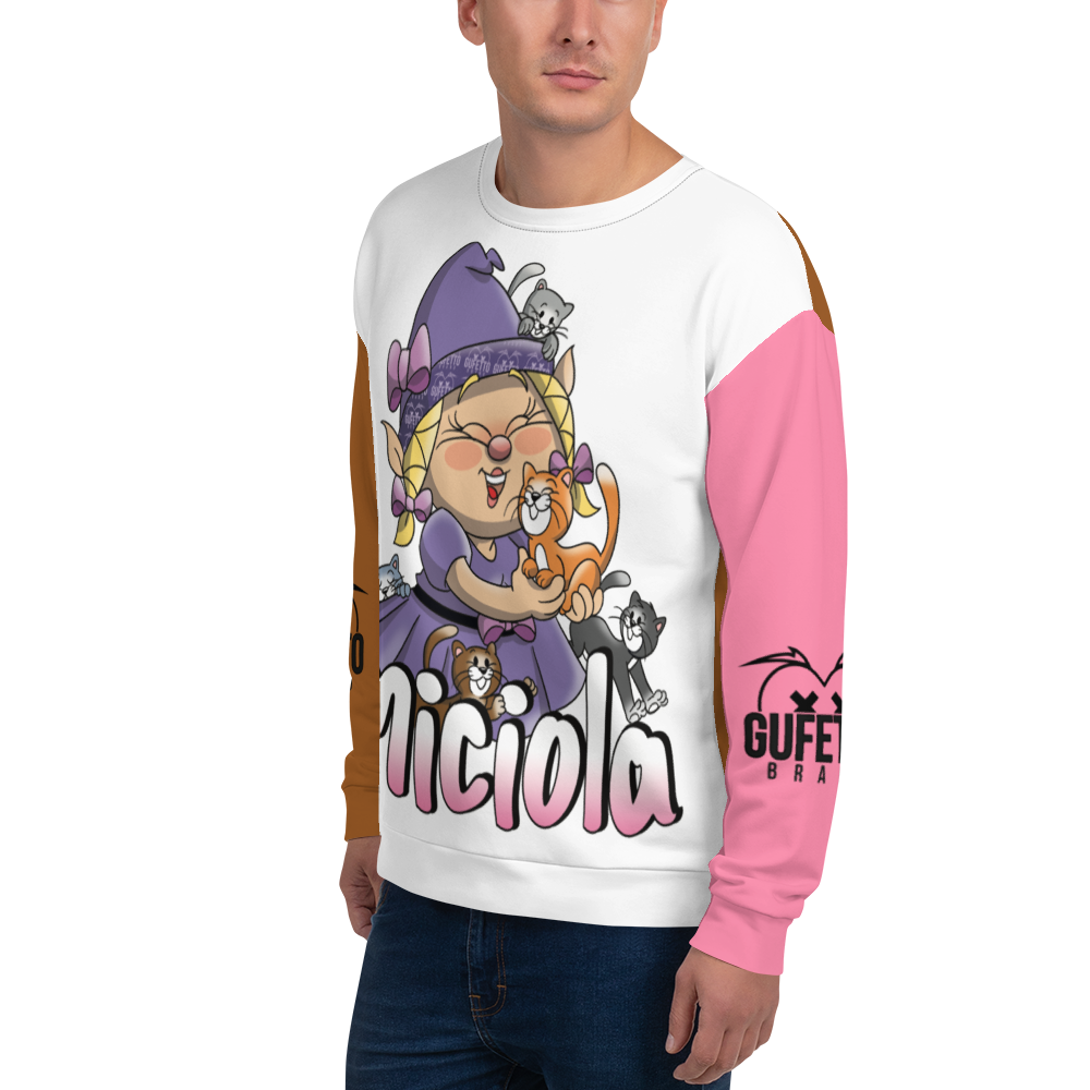 Felpa unisex Uomo/Donna MICIOLA - Gufetto Brand 