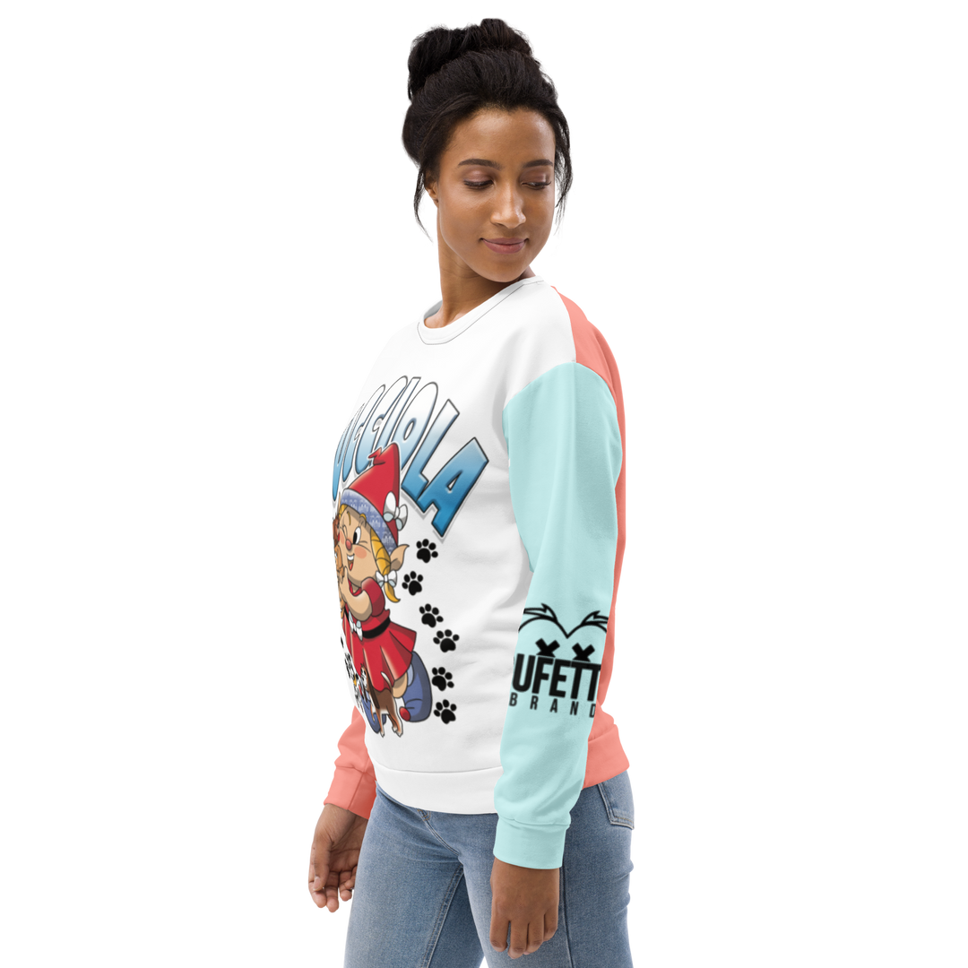 Felpa unisex Uomo/Donna CUCCIOLA - Gufetto Brand 