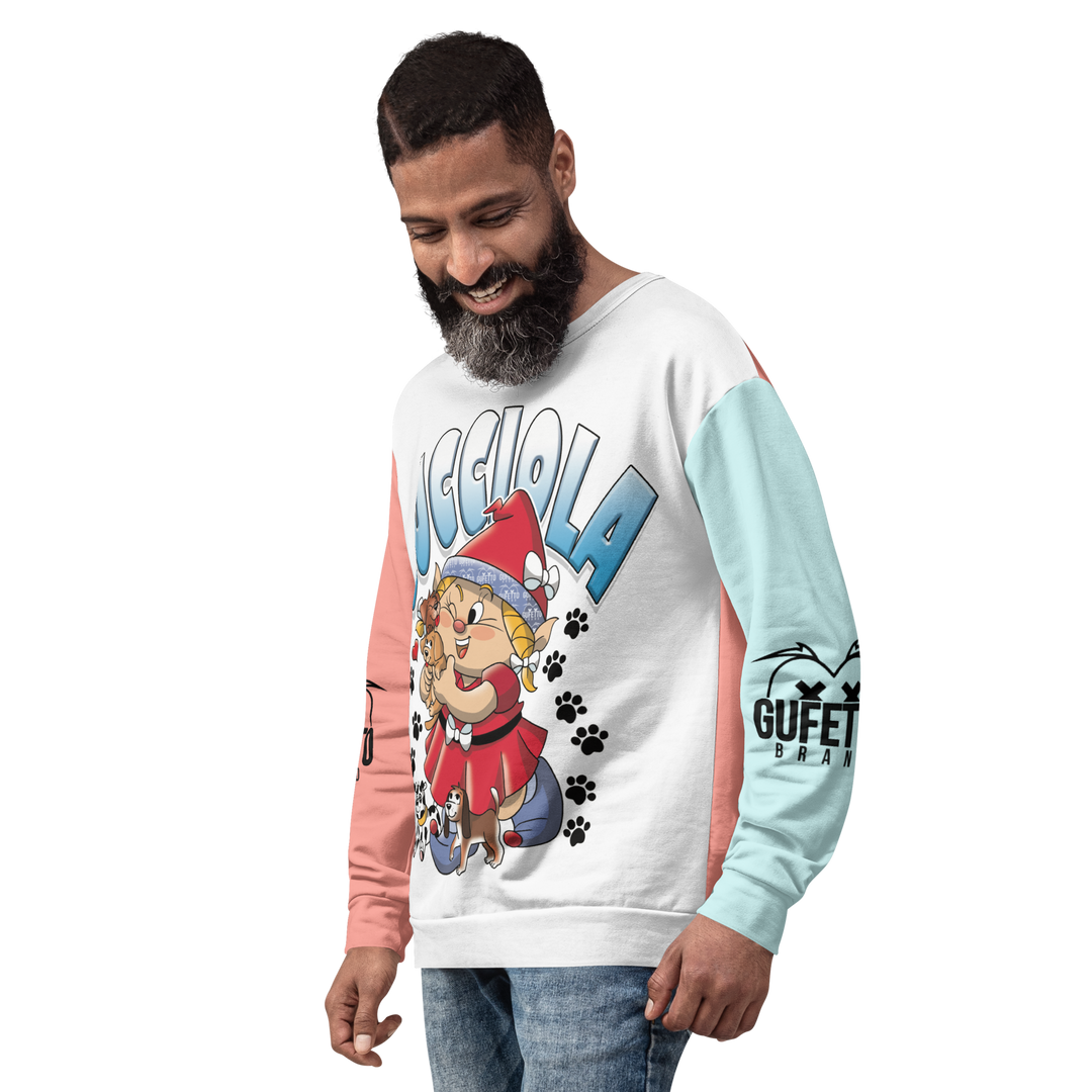 Felpa unisex Uomo/Donna CUCCIOLA - Gufetto Brand 