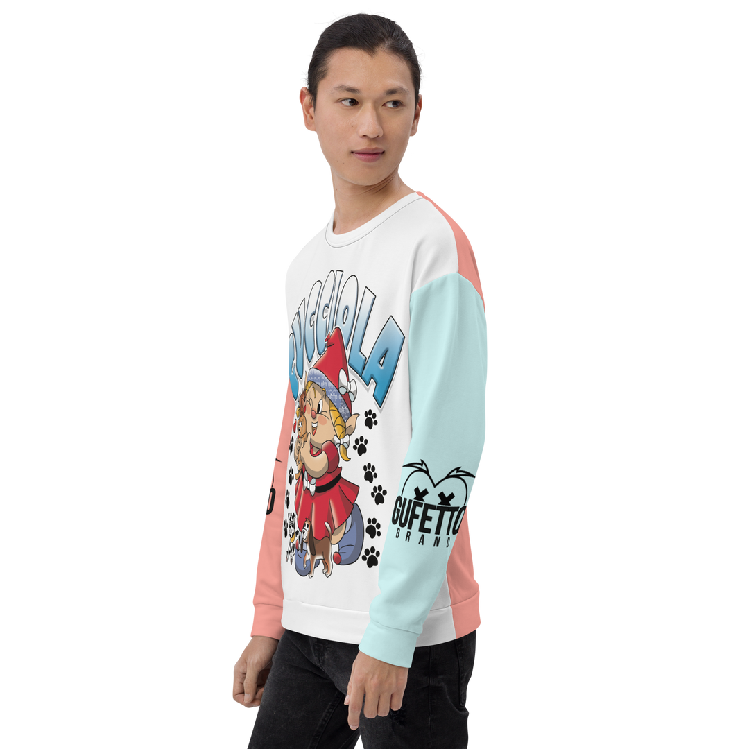 Felpa unisex Uomo/Donna CUCCIOLA - Gufetto Brand 
