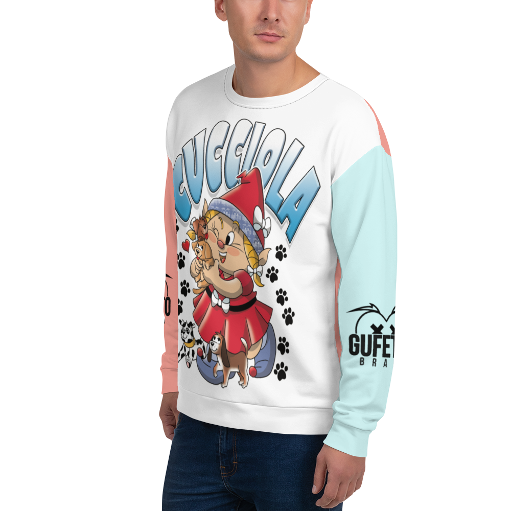 Felpa unisex Uomo/Donna CUCCIOLA - Gufetto Brand 