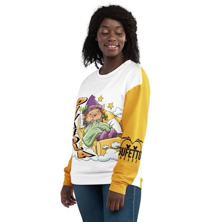 Felpa unisex Uomo/Donna DIVANOLA - Gufetto Brand 