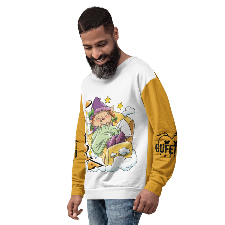 Felpa unisex Uomo/Donna DIVANOLA - Gufetto Brand 