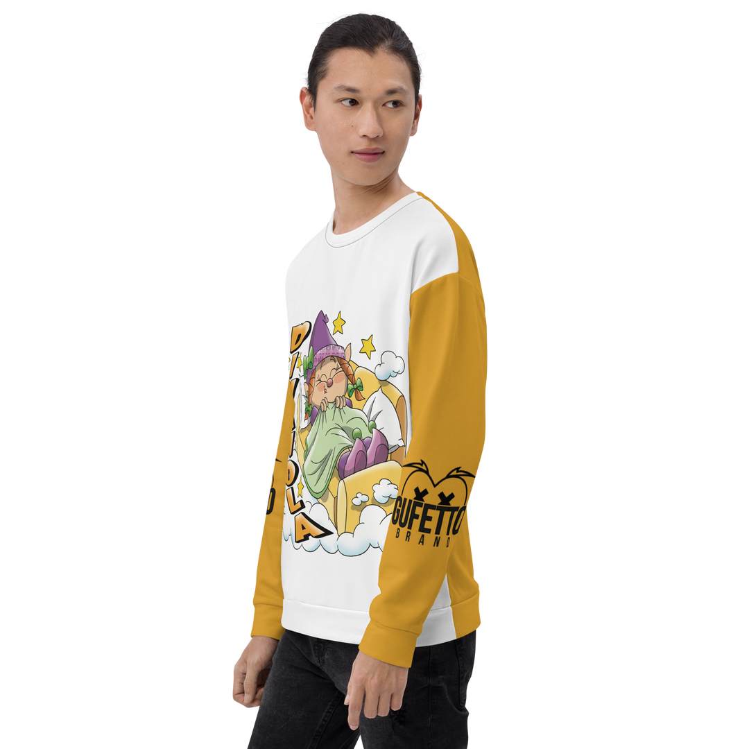 Felpa unisex Uomo/Donna DIVANOLA - Gufetto Brand 
