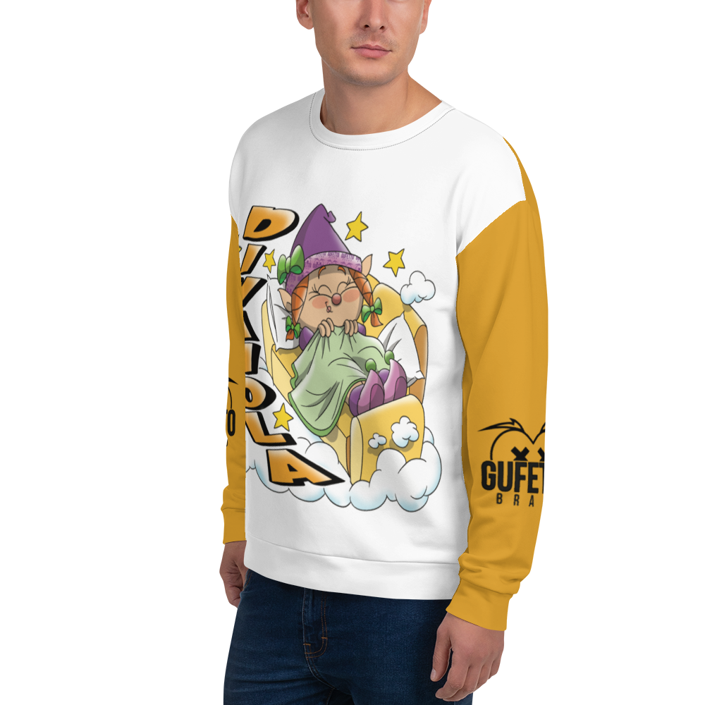 Felpa unisex Uomo/Donna DIVANOLA - Gufetto Brand 