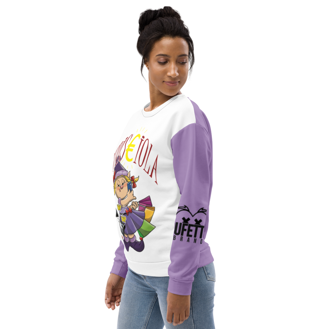 Felpa unisex Uomo/Donna STRISCIOLA - Gufetto Brand 