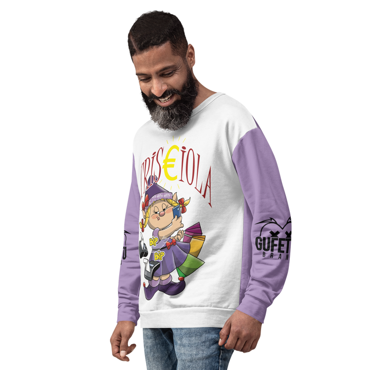Felpa unisex Uomo/Donna STRISCIOLA - Gufetto Brand 