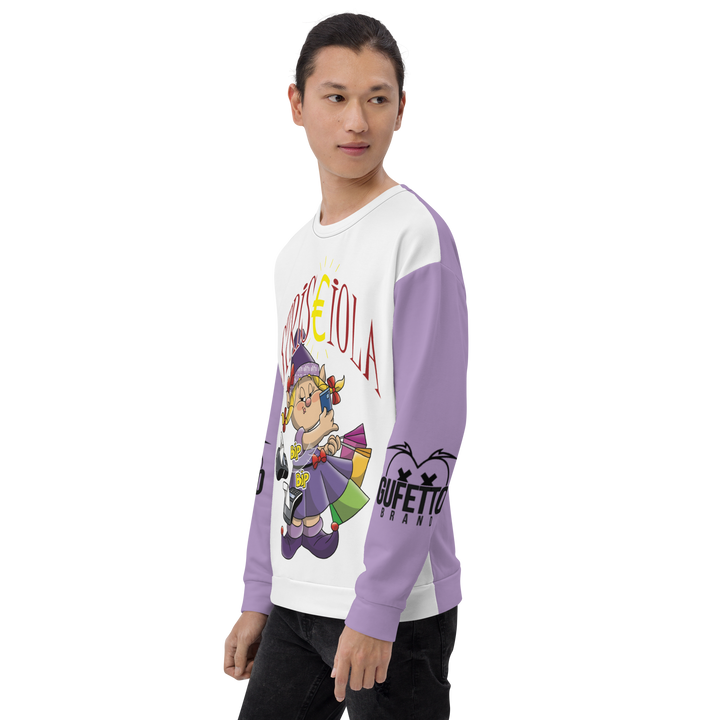 Felpa unisex Uomo/Donna STRISCIOLA - Gufetto Brand 