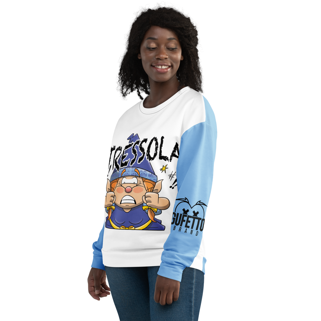 Felpa unisex Uomo/Donna Stressola - Gufetto Brand 