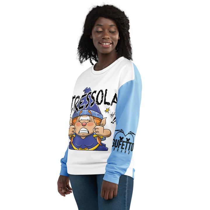 Felpa unisex Uomo/Donna Stressola - Gufetto Brand 