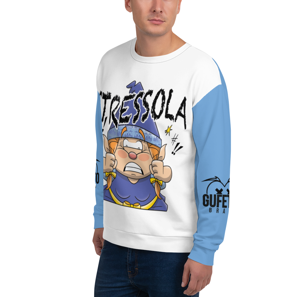 Felpa unisex Uomo/Donna Stressola - Gufetto Brand 