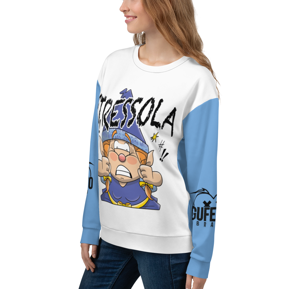 Felpa unisex Uomo/Donna Stressola - Gufetto Brand 