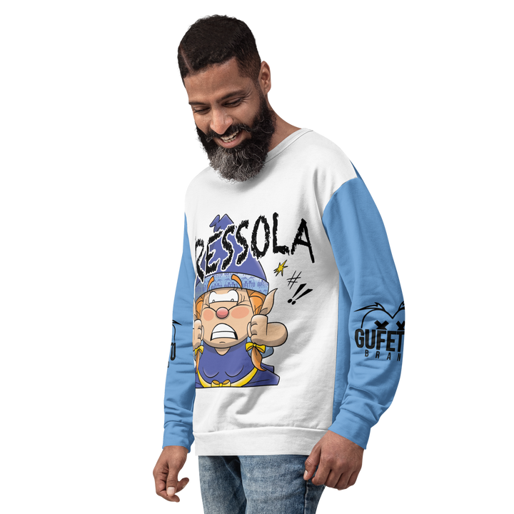 Felpa unisex Uomo/Donna Stressola - Gufetto Brand 