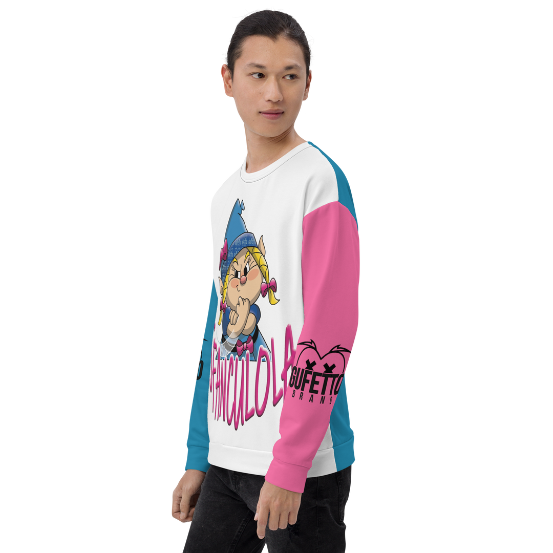 Felpa unisex Uomo/Donna SFANCULOLA - Gufetto Brand 