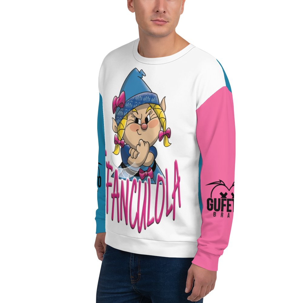 Felpa unisex Uomo/Donna SFANCULOLA - Gufetto Brand 