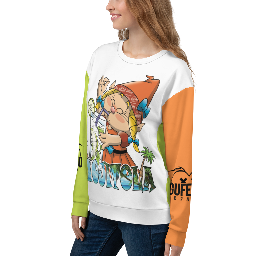 Felpa unisex Uomo/Donna MOJITOLA - Gufetto Brand 