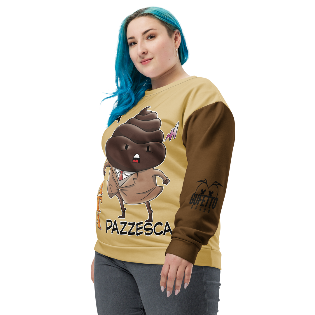 Felpa unisex Uomo/Donna CAGATA - Gufetto Brand 
