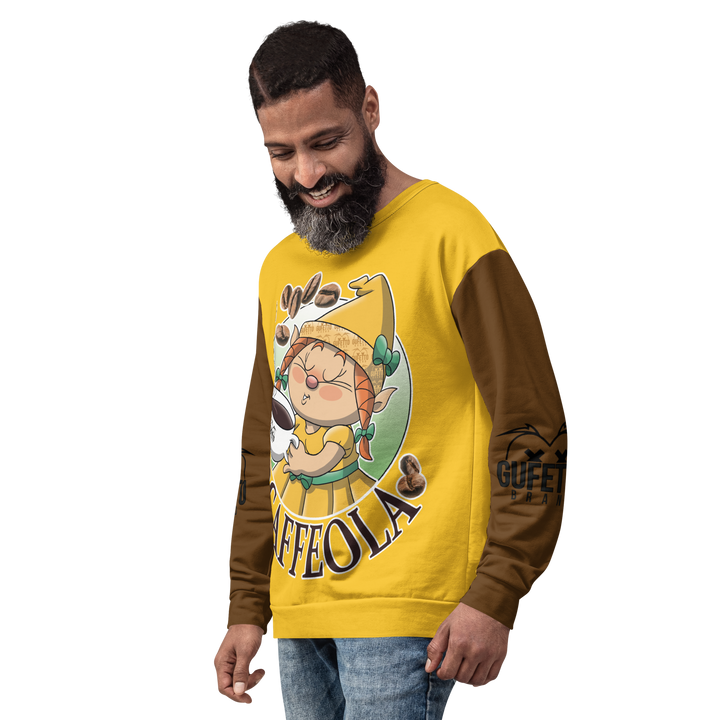 Felpa unisex Uomo/Donna CAFFEOLA - Gufetto Brand 