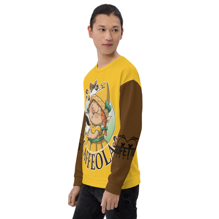 Felpa unisex Uomo/Donna CAFFEOLA - Gufetto Brand 