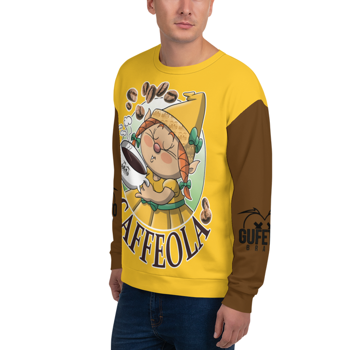 Felpa unisex Uomo/Donna CAFFEOLA - Gufetto Brand 