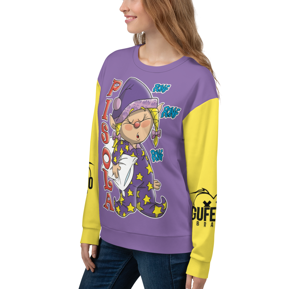 Felpa unisex Uomo/Donna PISOLA - Gufetto Brand 