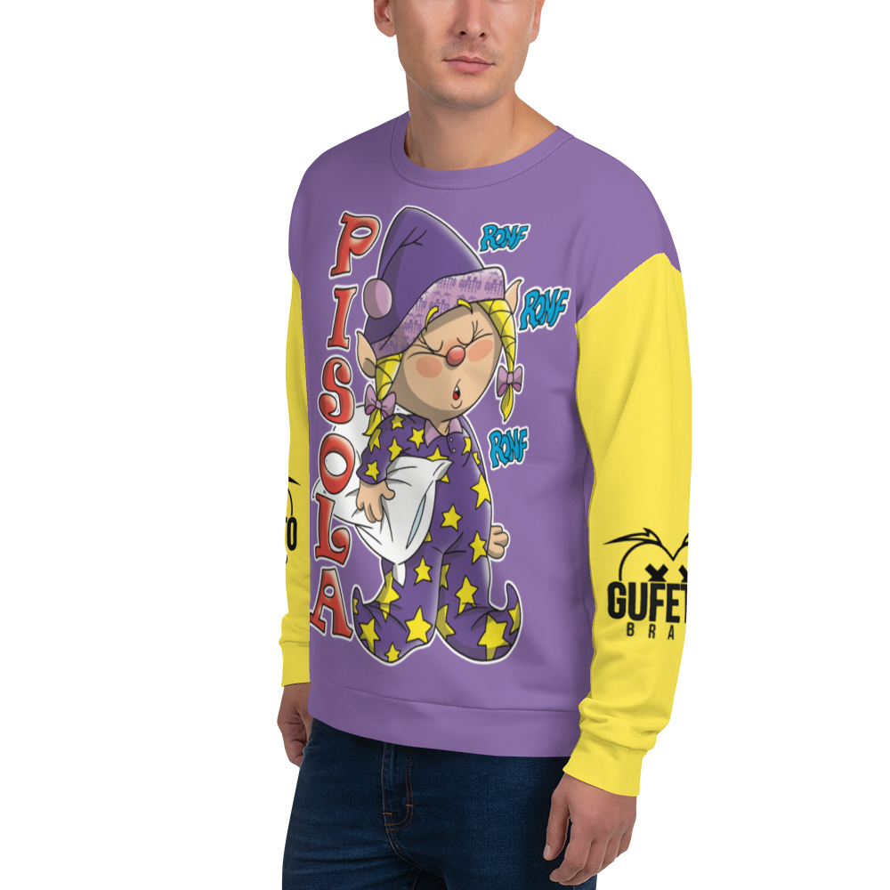 Felpa unisex Uomo/Donna PISOLA - Gufetto Brand 