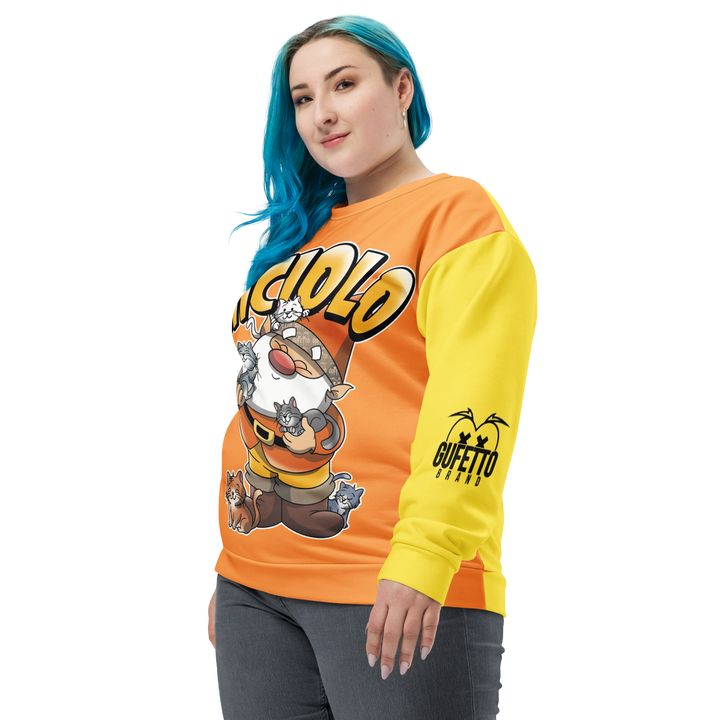 Felpa unisex Uomo/Donna MICIOLO - Gufetto Brand 