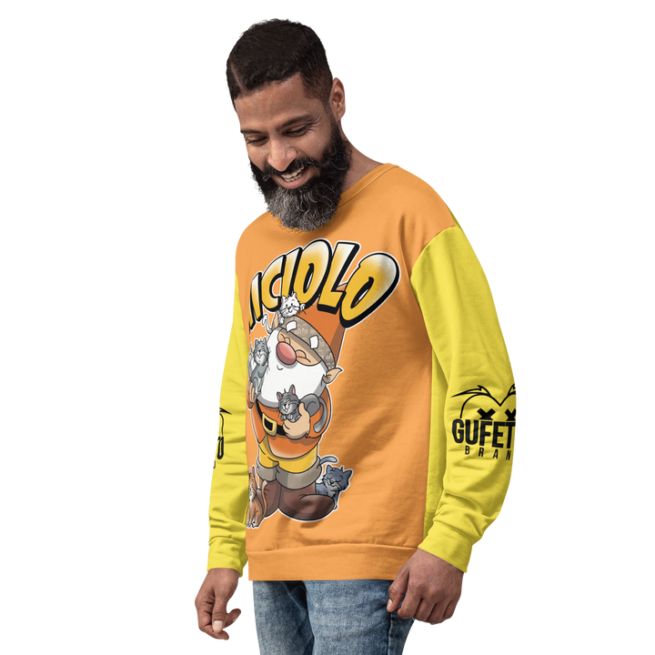 Felpa unisex Uomo/Donna MICIOLO - Gufetto Brand 