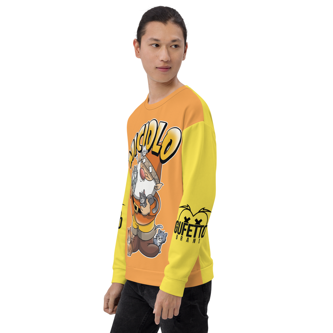 Felpa unisex Uomo/Donna MICIOLO - Gufetto Brand 