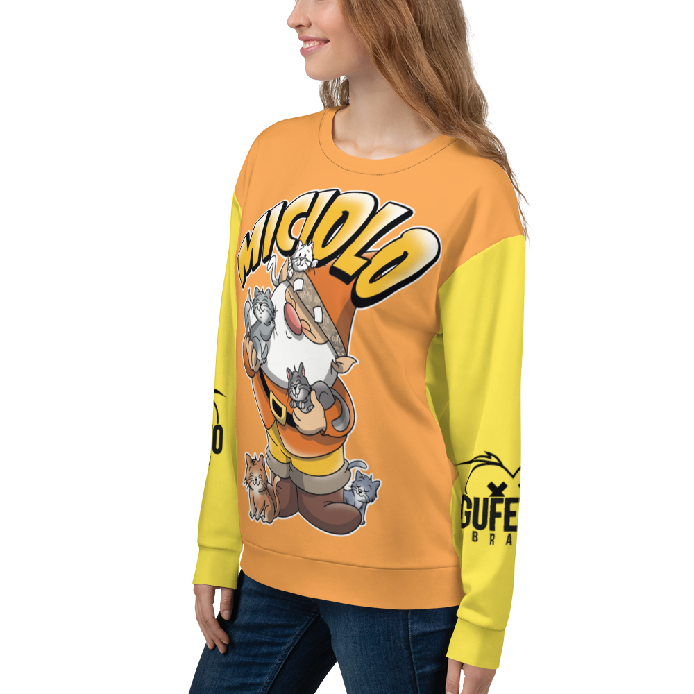 Felpa unisex Uomo/Donna MICIOLO - Gufetto Brand 