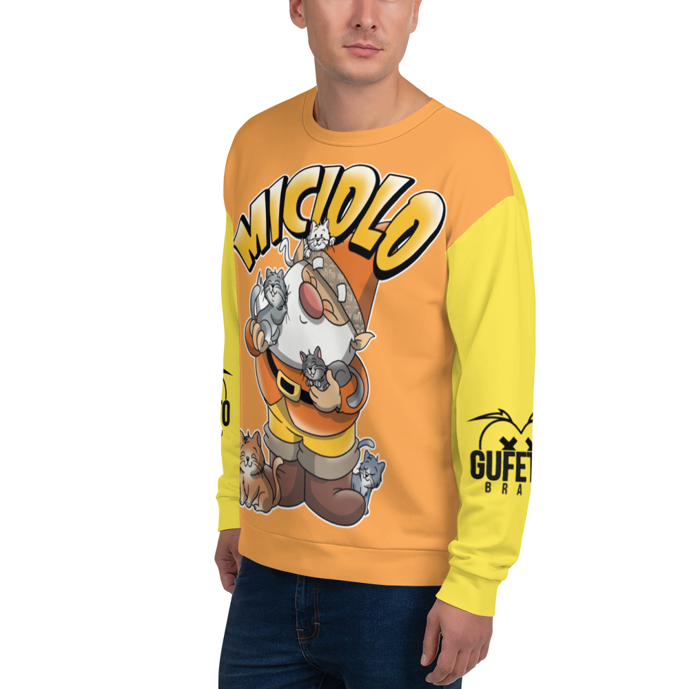 Felpa unisex Uomo/Donna MICIOLO - Gufetto Brand 