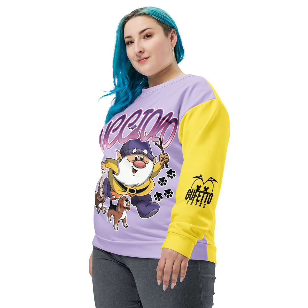 Felpa unisex Uomo/Donna CUCCIOLO - Gufetto Brand 