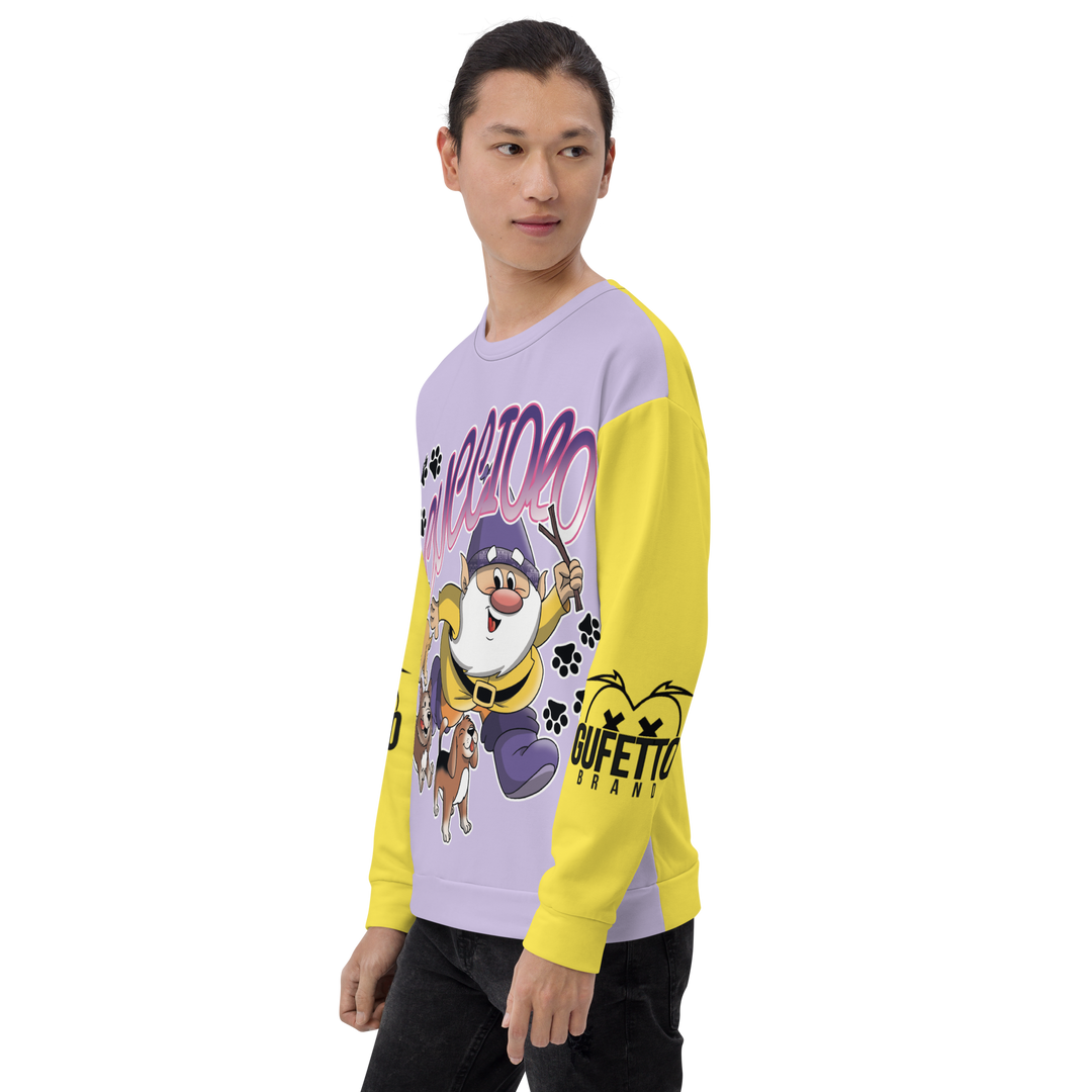 Felpa unisex Uomo/Donna CUCCIOLO - Gufetto Brand 