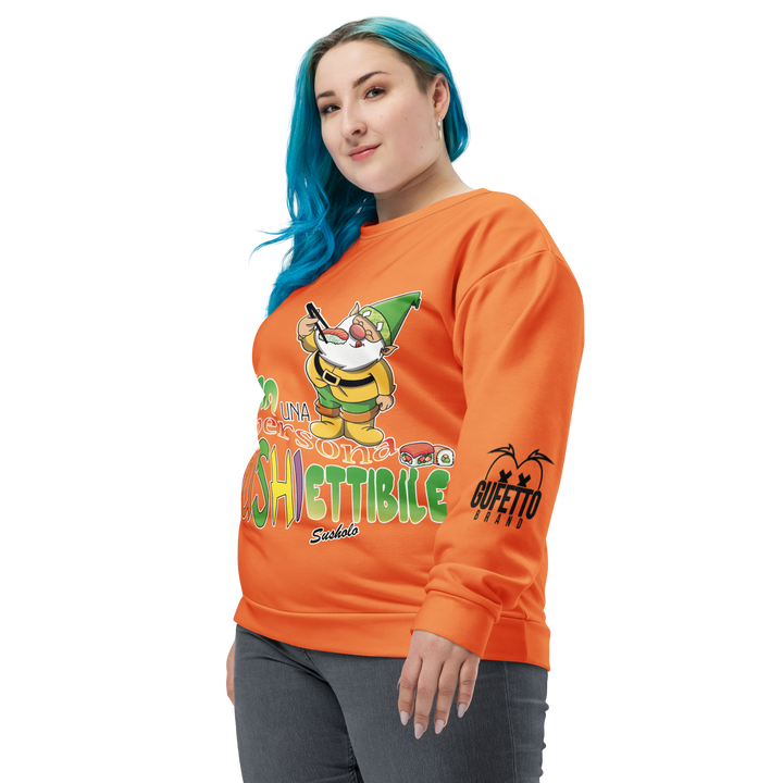 Felpa unisex Uomo/Donna SUSHIETTIBILE - Gufetto Brand 