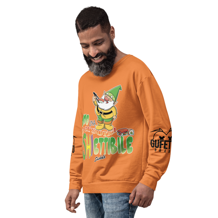 Felpa unisex Uomo/Donna SUSHIETTIBILE - Gufetto Brand 