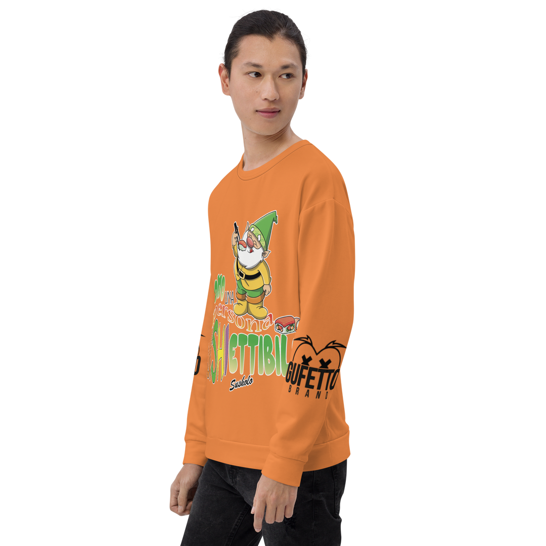 Felpa unisex Uomo/Donna SUSHIETTIBILE - Gufetto Brand 
