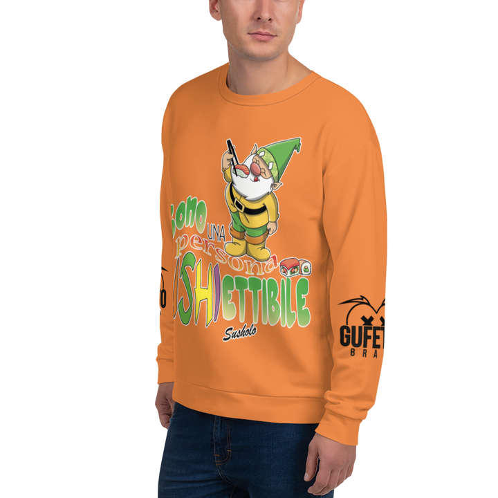 Felpa unisex Uomo/Donna SUSHIETTIBILE - Gufetto Brand 