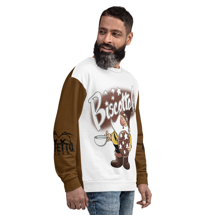 Felpa unisex Uomo/Donna BISCOTTOLO - Gufetto Brand 