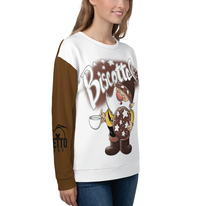 Felpa unisex Uomo/Donna BISCOTTOLO - Gufetto Brand 