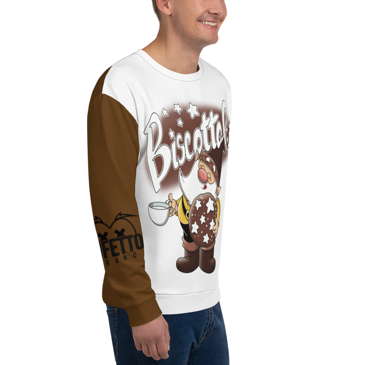 Felpa unisex Uomo/Donna BISCOTTOLO - Gufetto Brand 