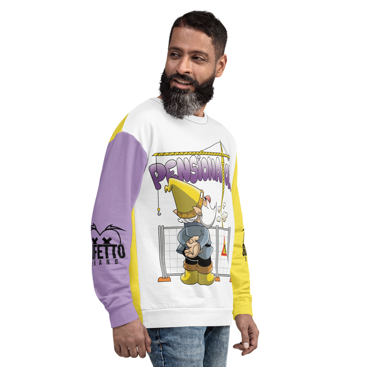 Felpa unisex Uomo/Donna PENSIONATOLO - Gufetto Brand 