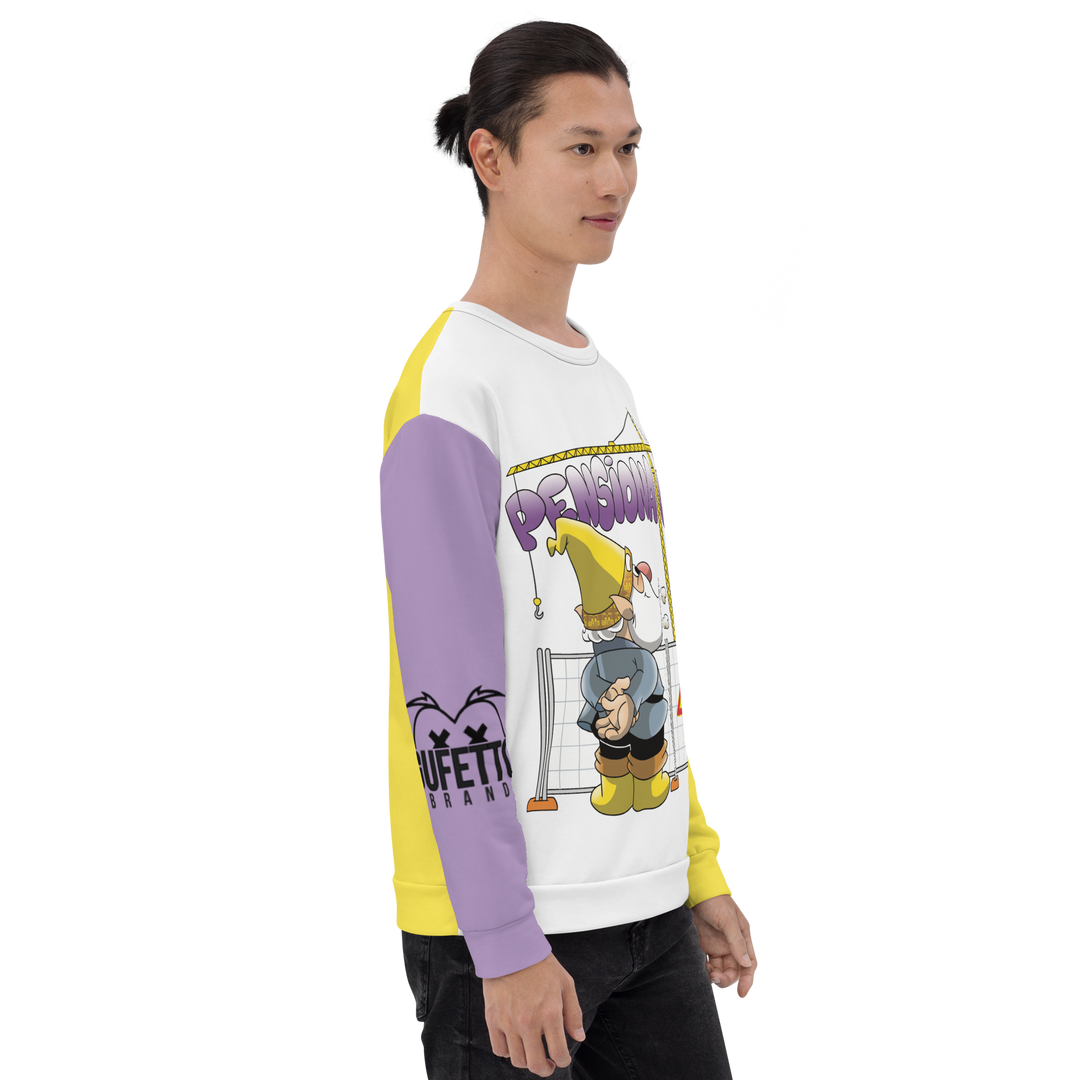 Felpa unisex Uomo/Donna PENSIONATOLO - Gufetto Brand 