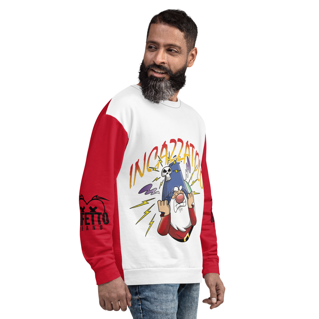 Felpa unisex Uomo/Donna INCAZZATOLO - Gufetto Brand 