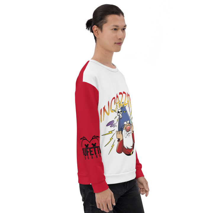 Felpa unisex Uomo/Donna INCAZZATOLO - Gufetto Brand 