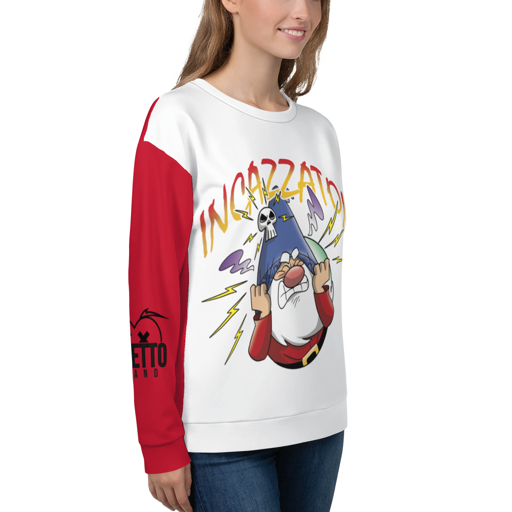 Felpa unisex Uomo/Donna INCAZZATOLO - Gufetto Brand 