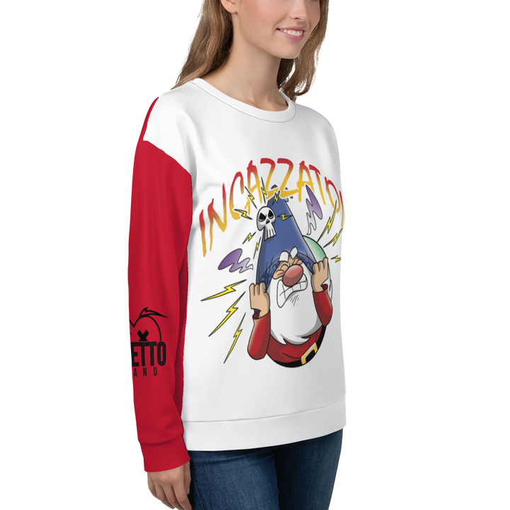 Felpa unisex Uomo/Donna INCAZZATOLO - Gufetto Brand 