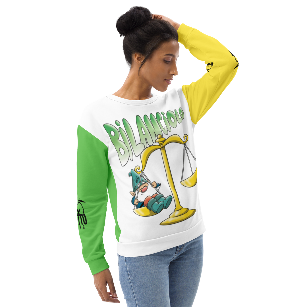 Felpa unisex Uomo/Donna BILANCIOLO - Gufetto Brand 