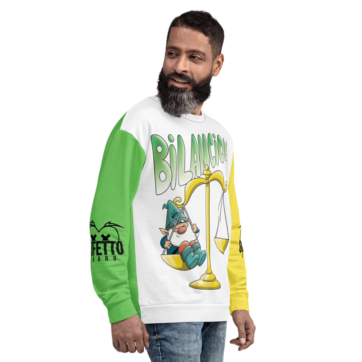 Felpa unisex Uomo/Donna BILANCIOLO - Gufetto Brand 