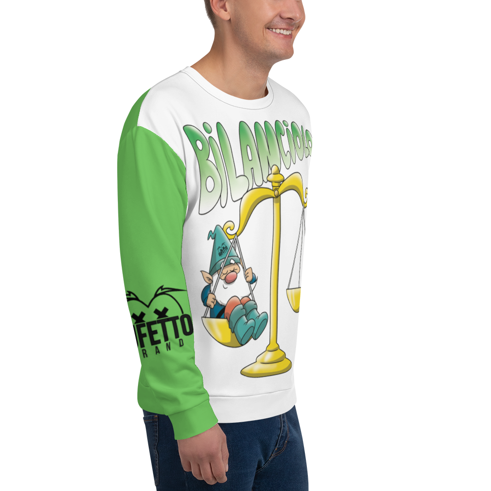 Felpa unisex Uomo/Donna BILANCIOLO - Gufetto Brand 