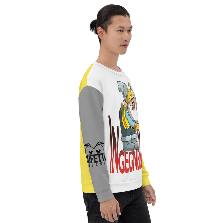 Felpa unisex Uomo/Donna INGEGNEROLO - Gufetto Brand 